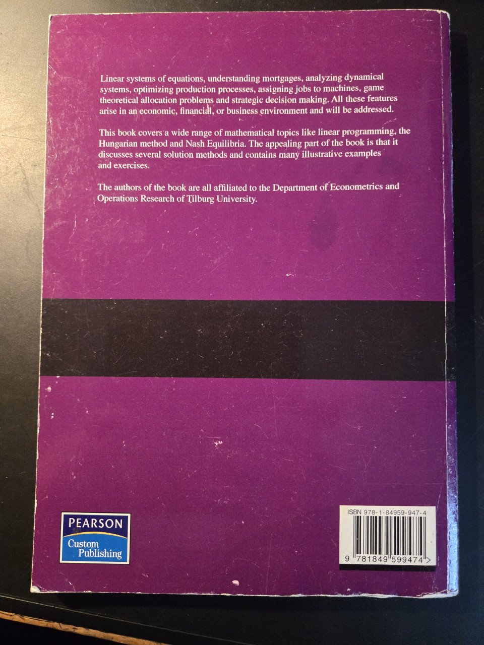 Studieboeken pre-master Universiteit Tilburg