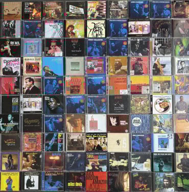 120 Jazz cd's