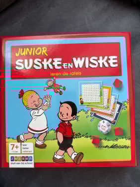 Suske en Wiske leren de tafels