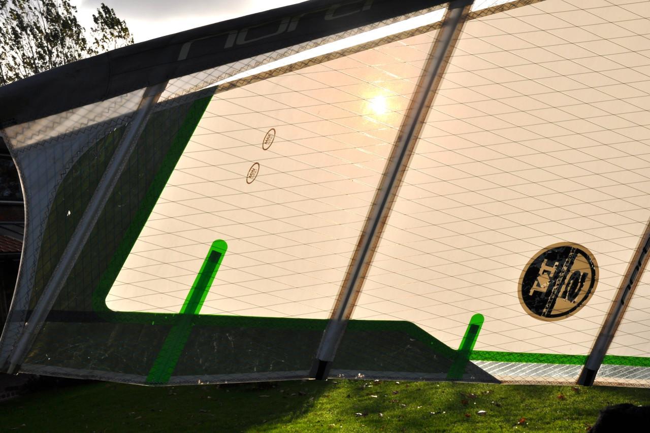 NorthSails Ice 5.0 m2 zeil met bijpassende SDM 400, 75% mast