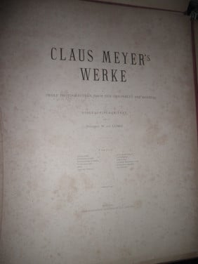 12 Gravres van Claus Meyer Werke