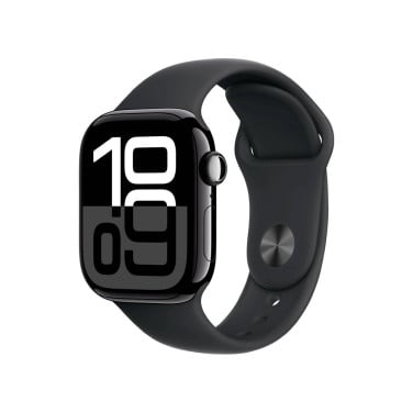 Refurbished Apple Watch Series 10 - LTE | 45 mm | in het zwart. Garantie!