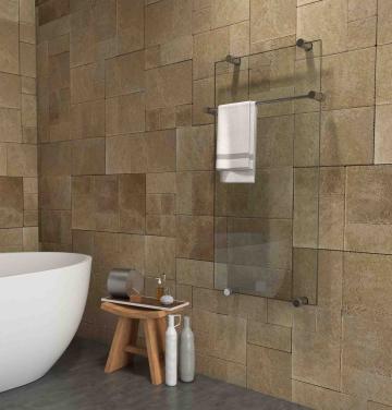 Glazen elektrische radiator