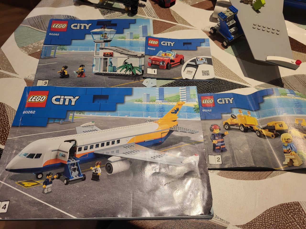 Lego city vliegtuig set  60262