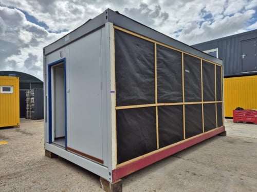 6x3m kantoorunit / woonunit / schaftkeet / bouwkeet
