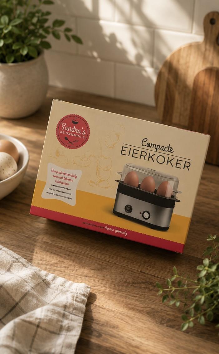 Compacte eierkoker van Sandra's Keukenmini