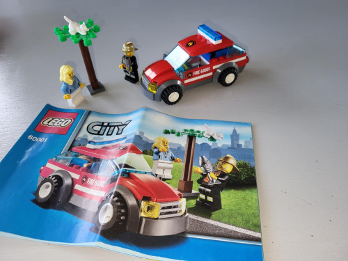 Lego City brandweercommandant 60001