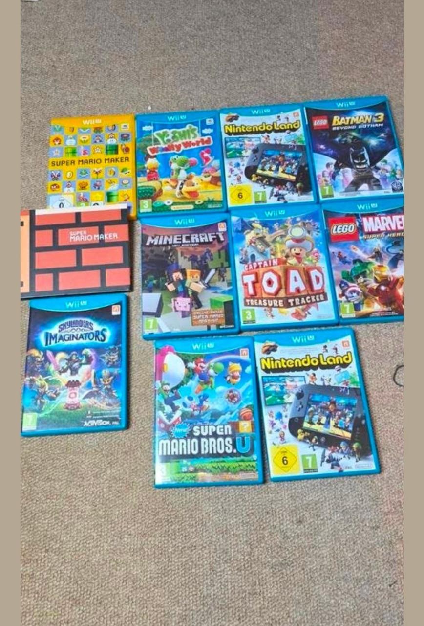 Verschillende Wii U games