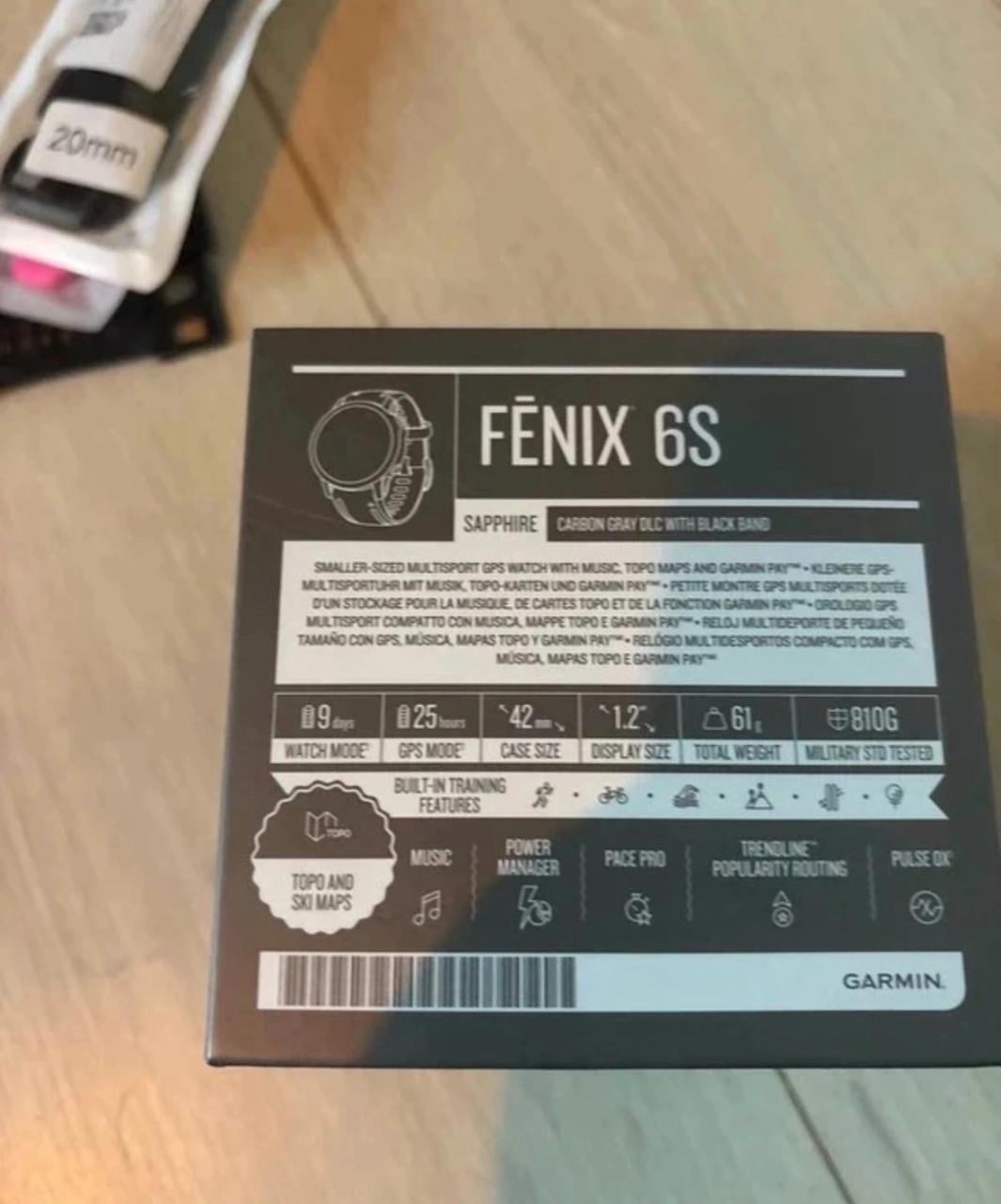 Garmin Fenix 6s Sapphire