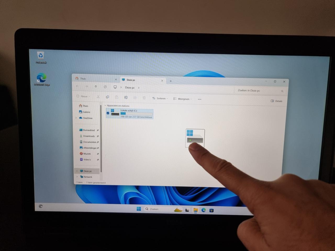 Mooie Dell i7 touchscreen laptop. 15.6 inch