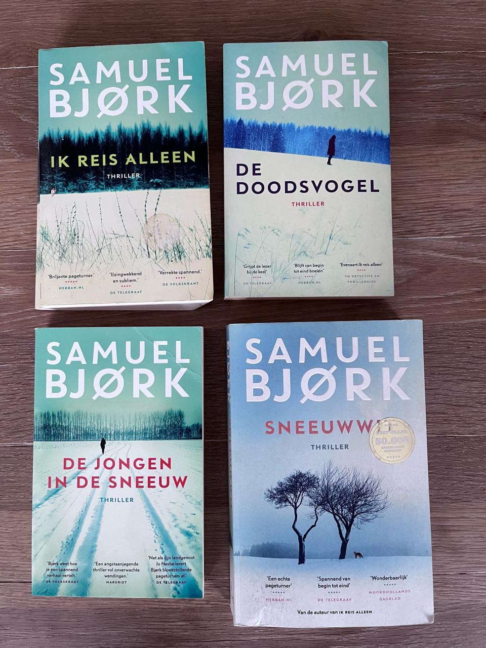 Samuel Bjørk (thrillers) €5,00 pst of 4v€20