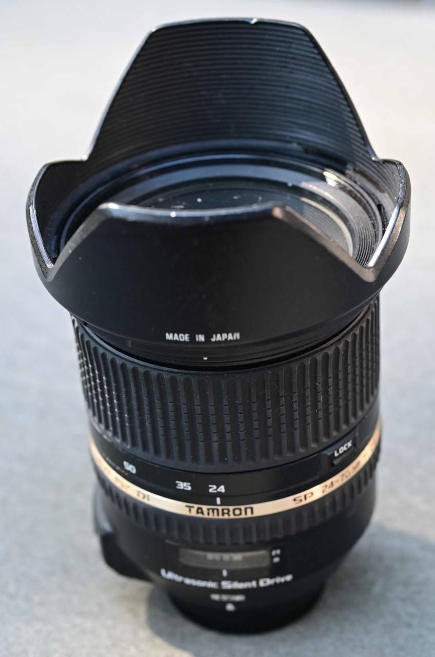 Tamron 24-70 2.8 SP-VC USD DI lens voor Nikon F