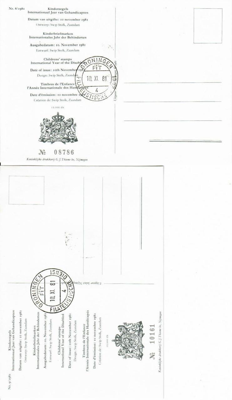 Nederland diversen postfris