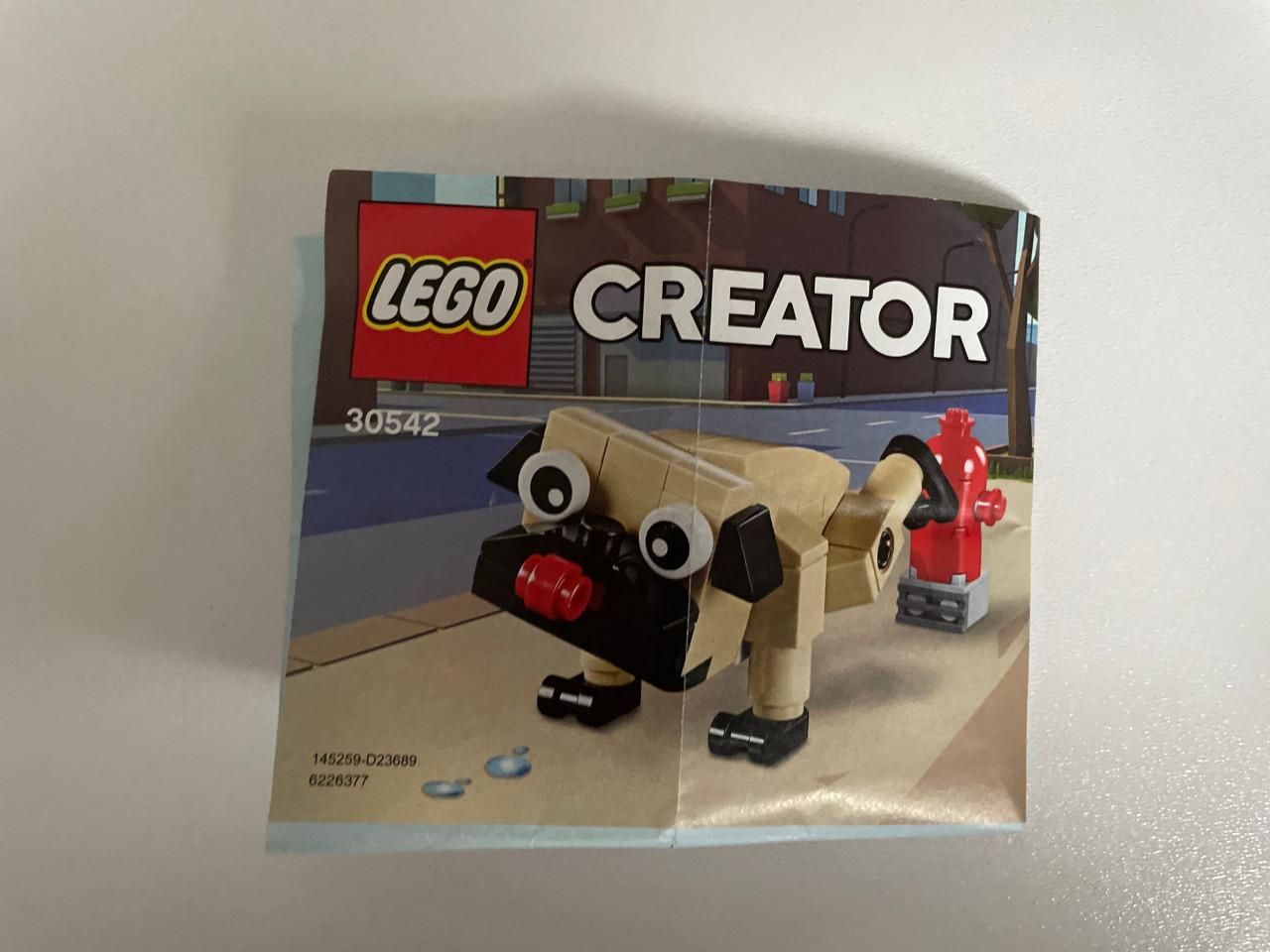 Lego Creator: Schattige mopshond 30542