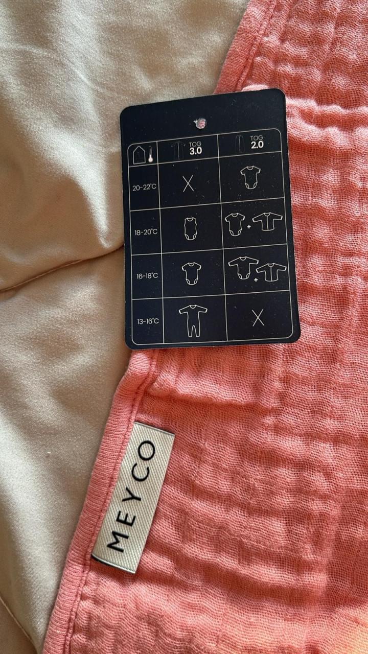 Meyco Baby slaapzak 90 cm Rose