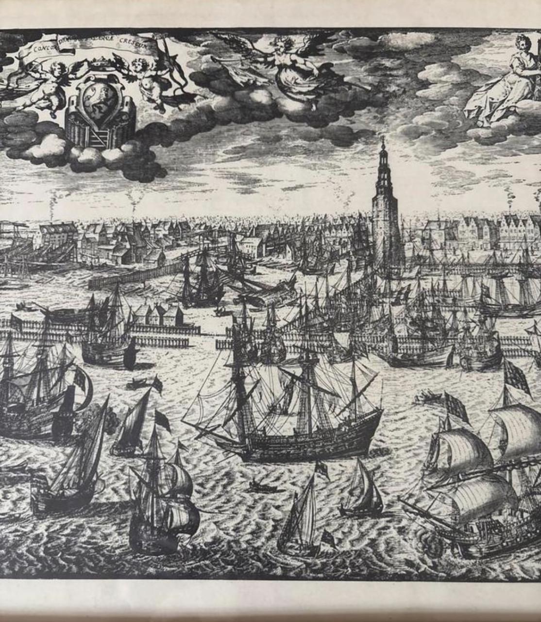 Groot Amsterdams stadsgezicht vanaf het IJ