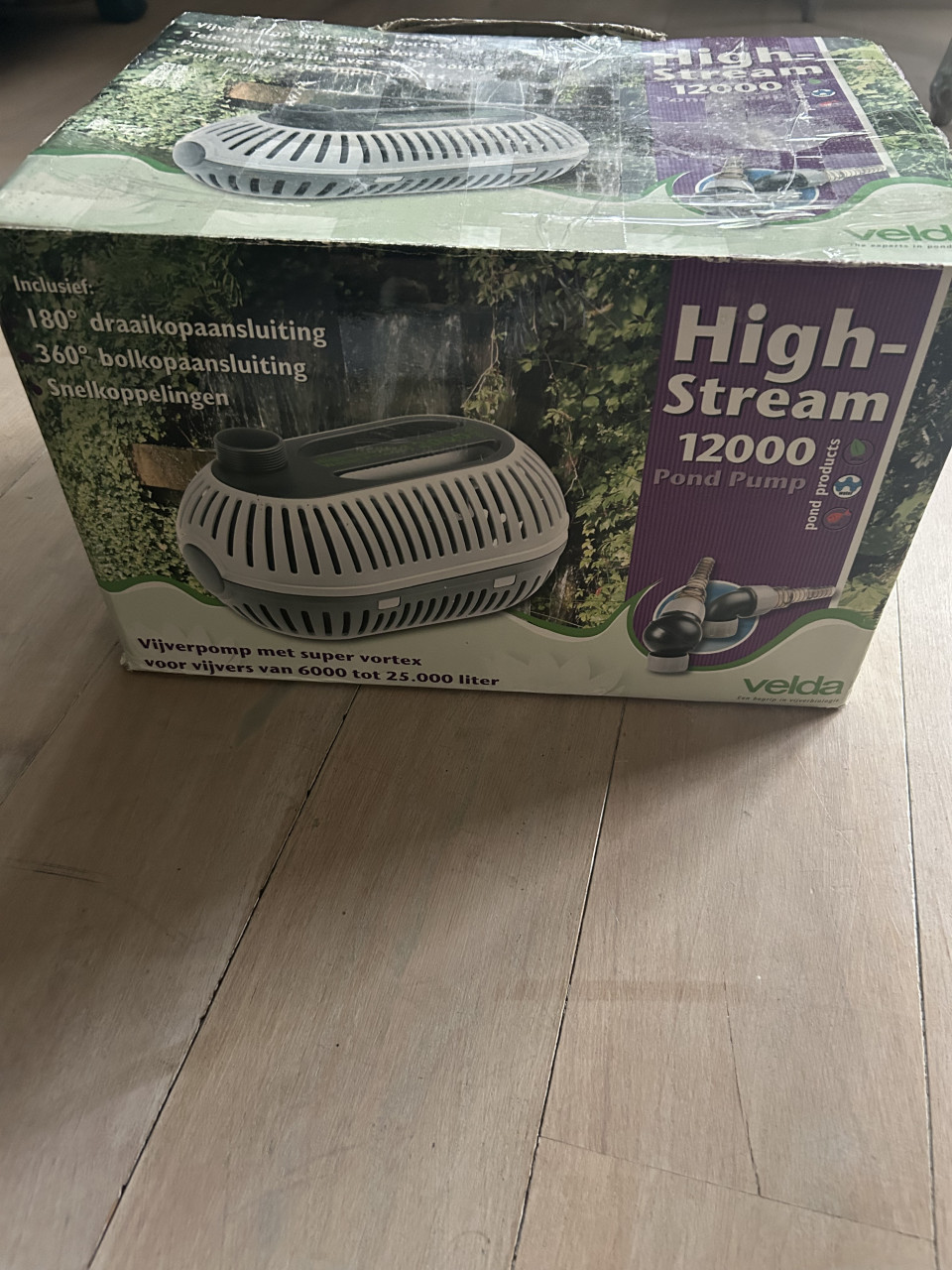 Te koop velda high stream waterpower power 12000 nieuw in doos