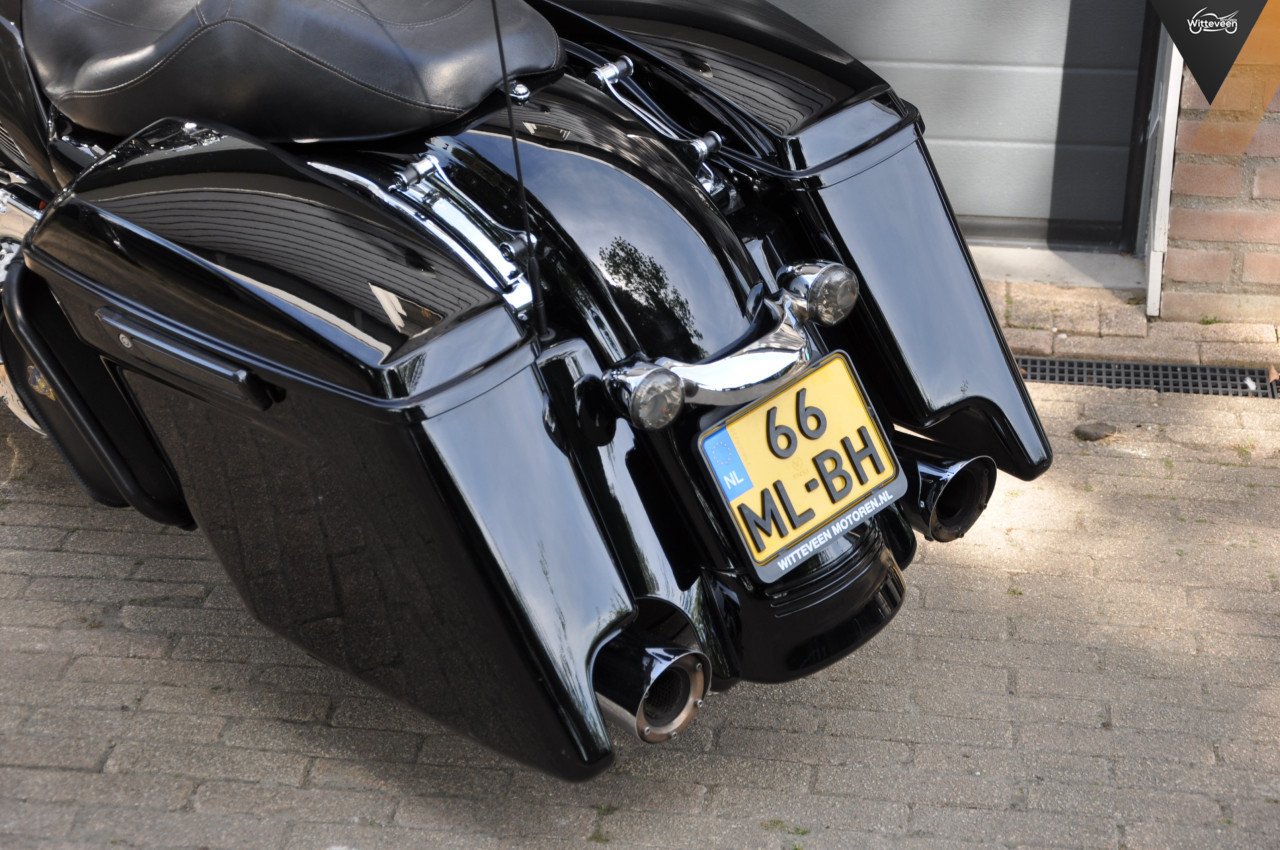 Harley Davidson FLHXS Street Glide Special 103 Stretched , ape en audio