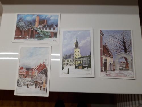 Kerstkaarten: nostalgisch Hulst