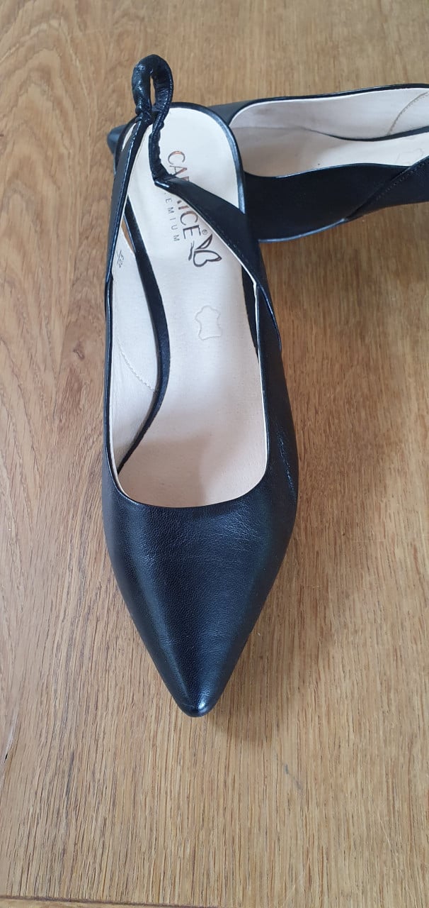 Pumps met open hiel, maat 41