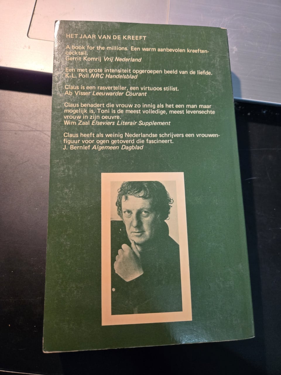 Roman Het jaar van de kreeft van auteur Hugo Claus .1984 17e druk