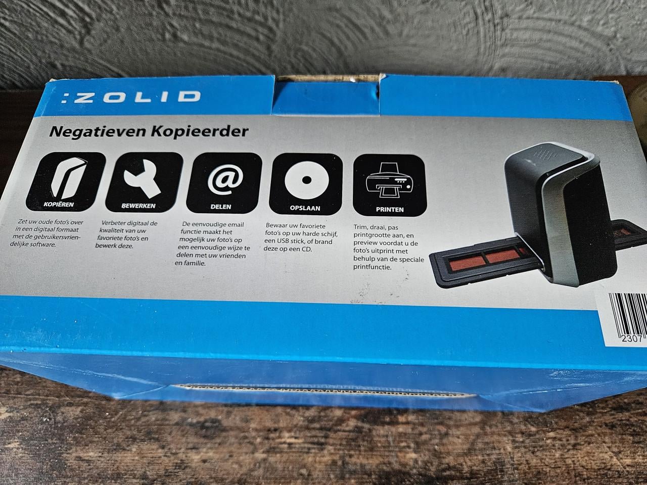 Nieuwe ZOLID Negatieven Kopieerder - Film diascanner