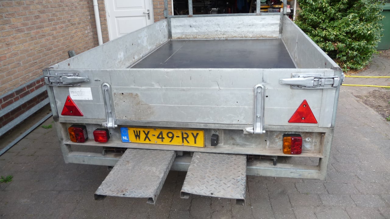 TE KOOP PLATEAUWAGEN met KENTEKEN merk VERDONK
