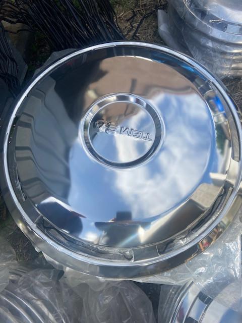 RVS Wieldoppen voor bus en truck 22,5 inch