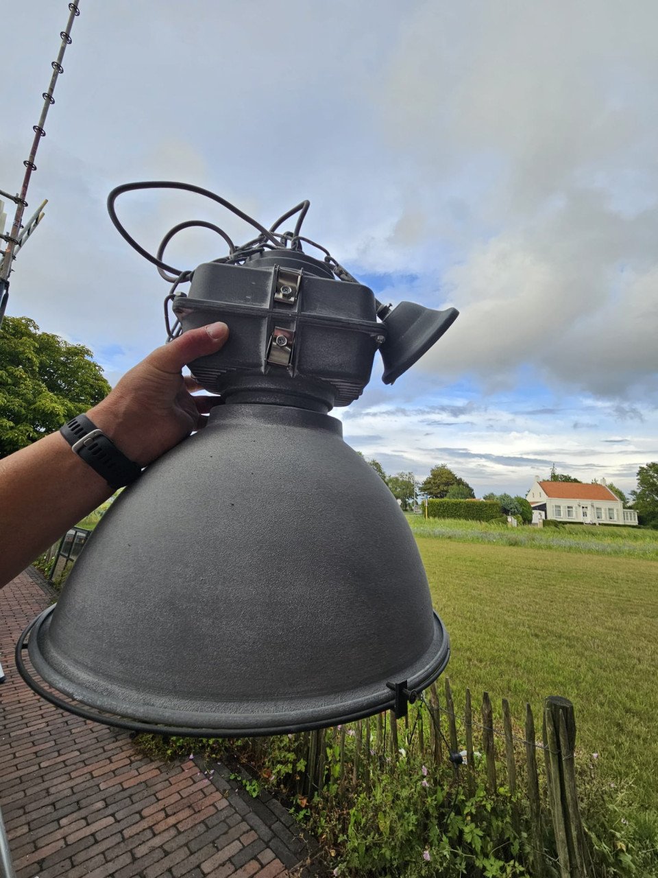 Hanglampen + plafonlamp