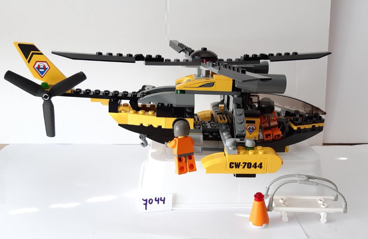 Lego City 7044: rescue chopper/ reddingshelicopter
