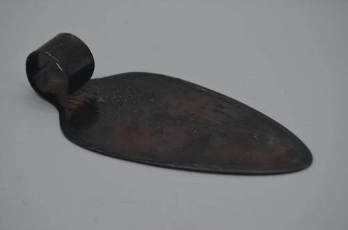 Verzilverde antieke taartschep