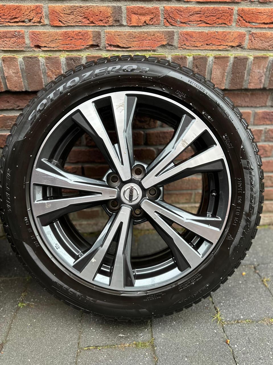 Pirelli Sottozero 3 winterset 215/55/R18 Nissan Qashqai