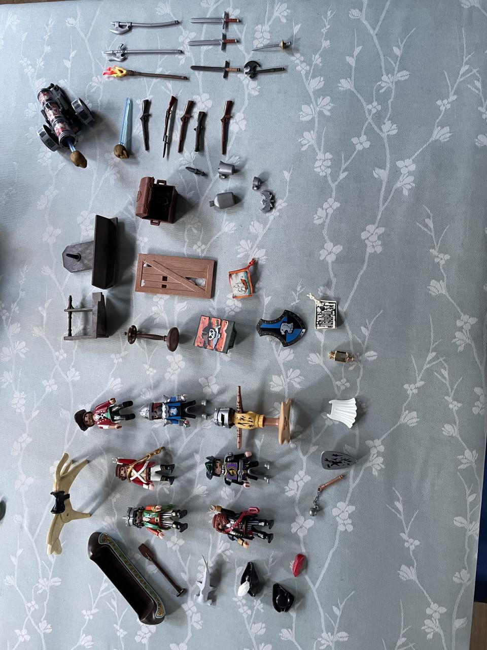 Playmobil piraten-schip met alles erop en eraan