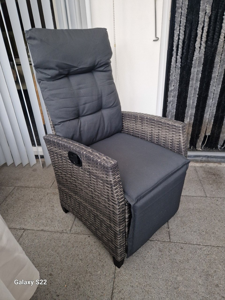 2 Verstelbare tuinstoelen