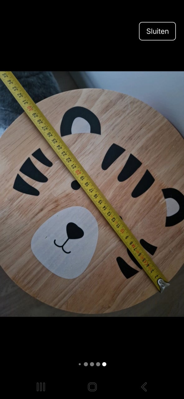 Opbergbox/ poefje kinderkamer