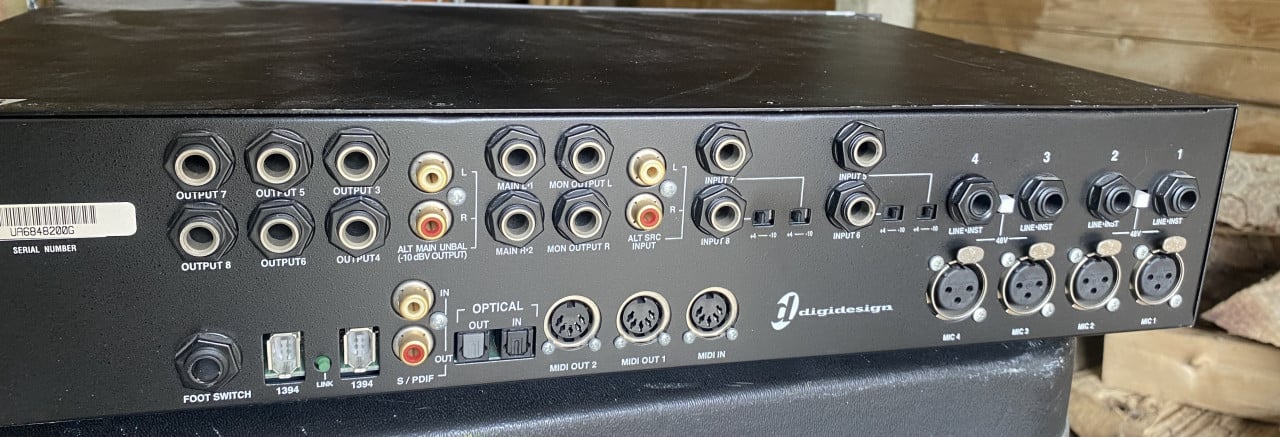 Audio interface Digidesign digi track 002