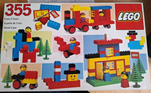Basic LEGO Set 355, (1981) ‘Grote Aanvangsdoos’