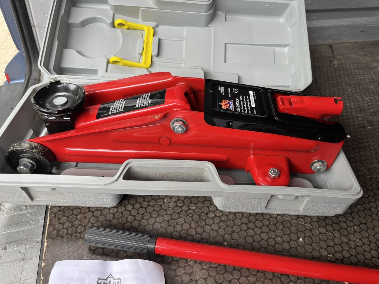 Garagekrik TOP Craft hydraulisch 2000KN in koffer