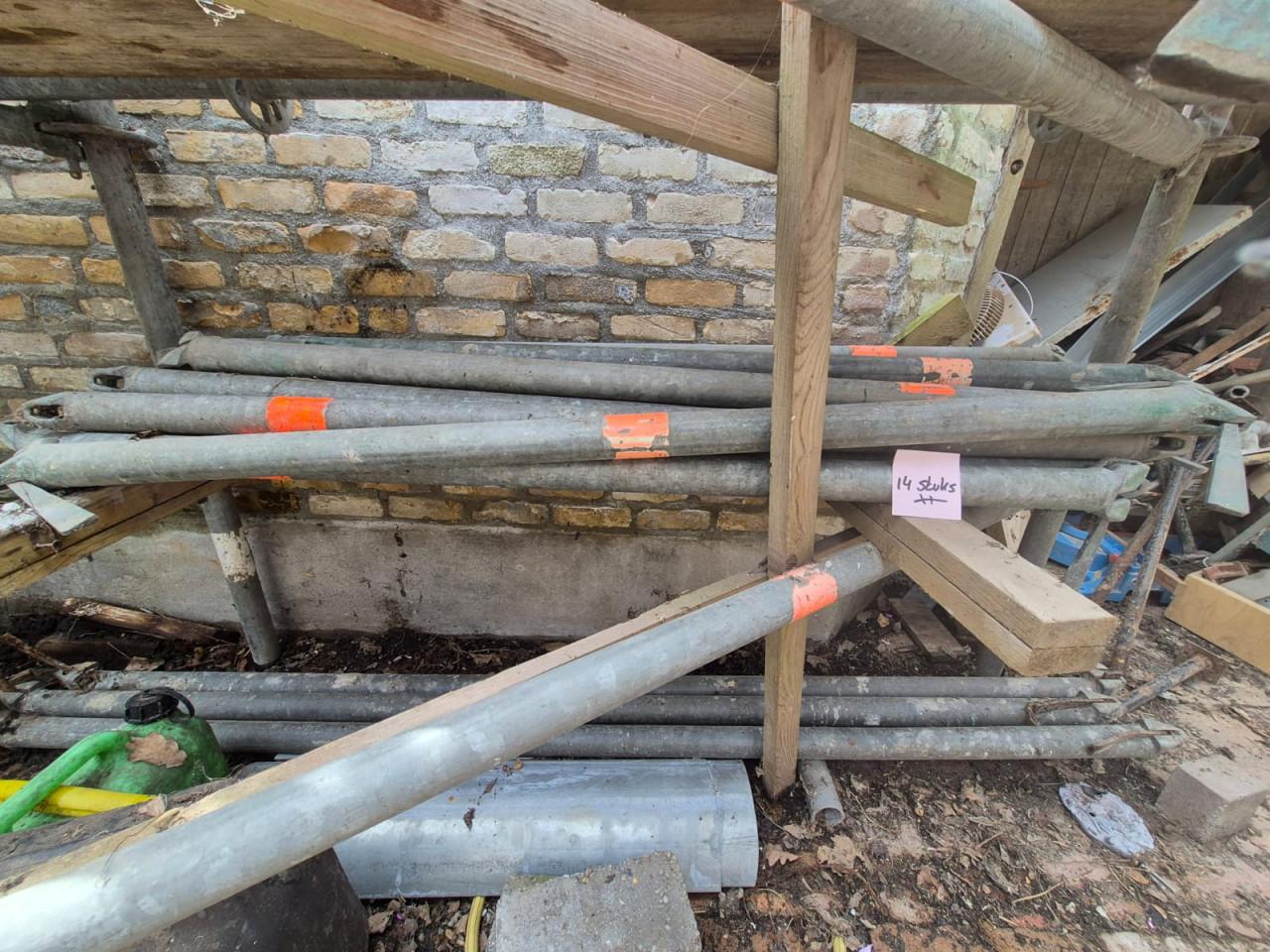 Layher stalen rozet steiger