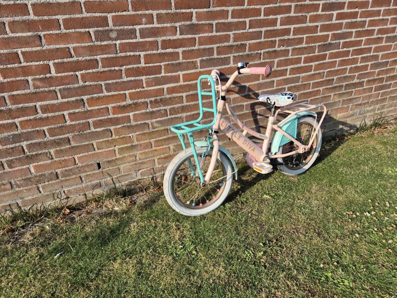 Little Diva meisjesfiets 16 inch