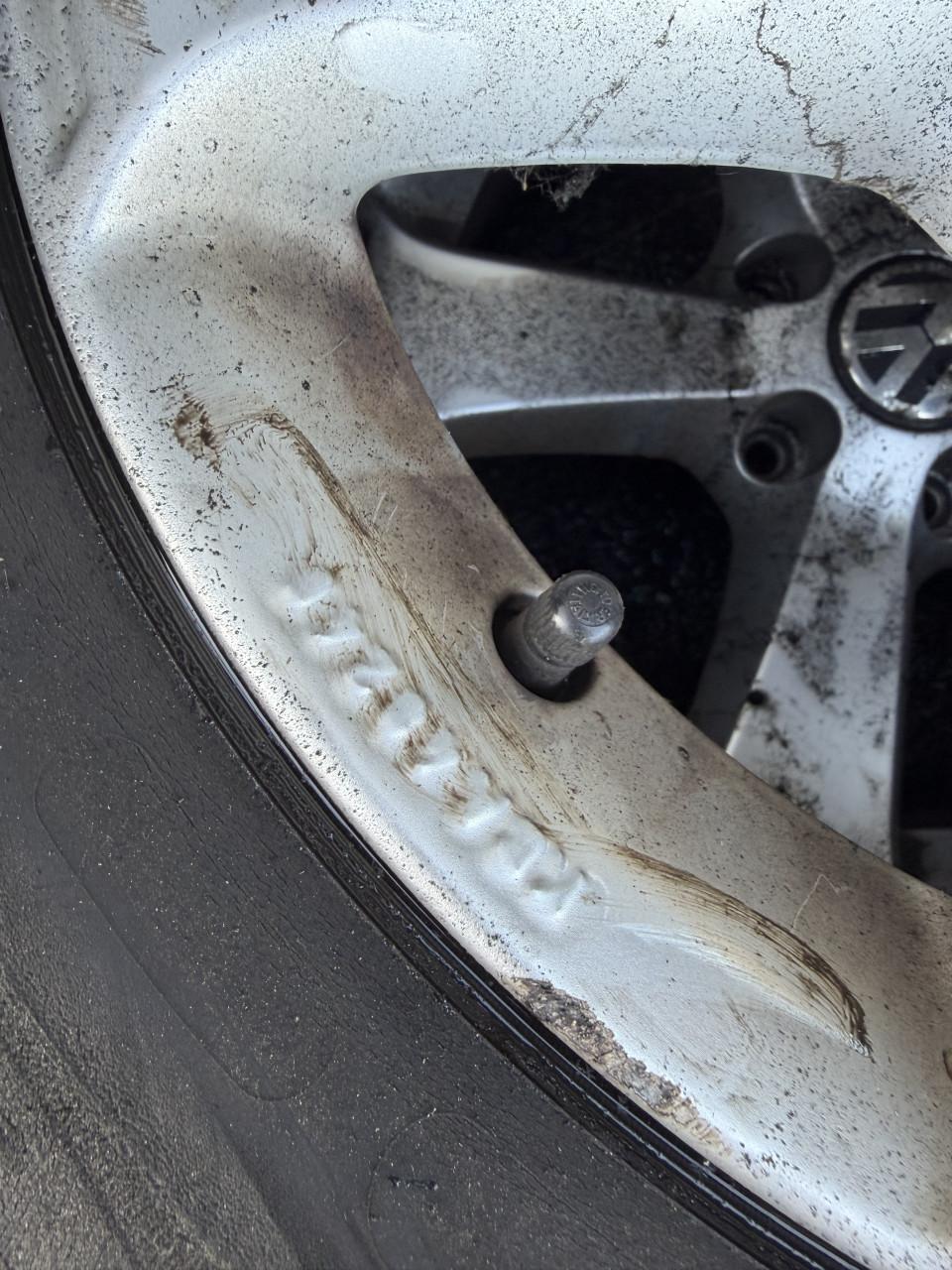 Vw lichtmetalen wielen met banden