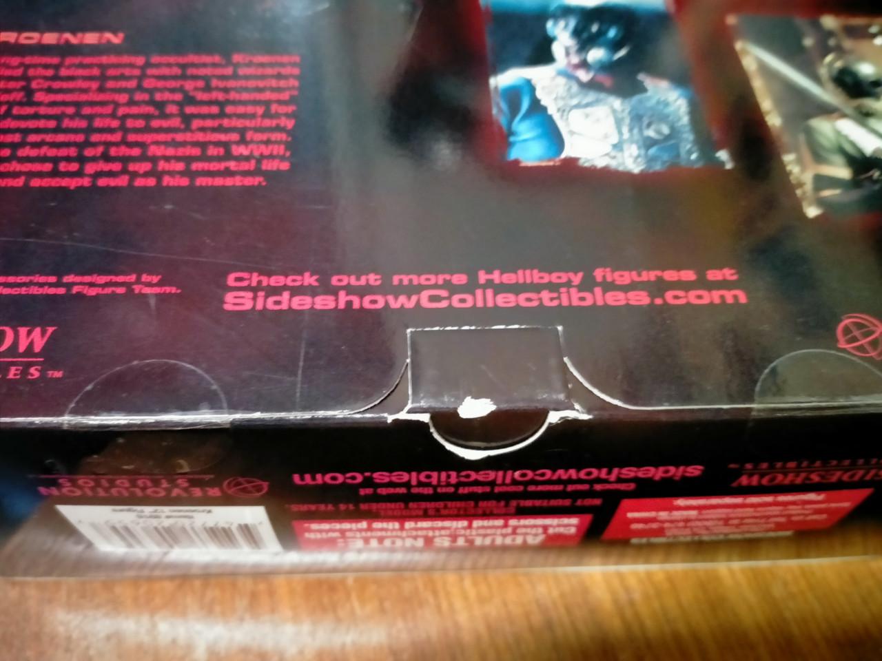 Actiefiguur sideshow Kroenen Hellboy - Verzegeld!