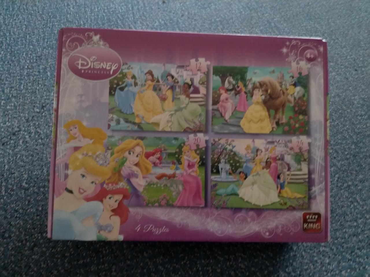 Nieuw: Puzzel Elsa; 4 in 1