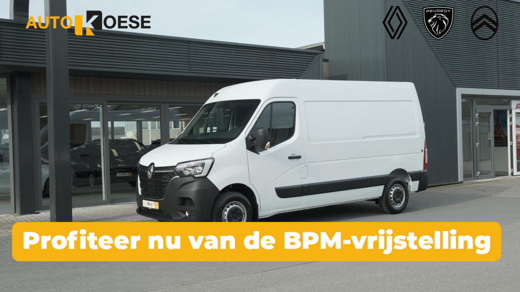 Renault Master t35 2.3 dci 135 l2h2 comfort | direct leverbaar | navigatie 