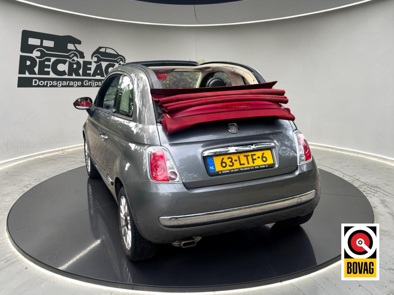FIAT 500C 1.2 SenS Lounge | Automaat | Cabrio | Airco | Superzuinig | Fun!