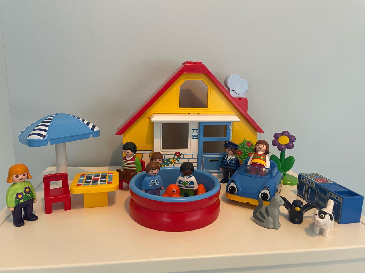 Playmobile 1,2,3 vakantiehuis