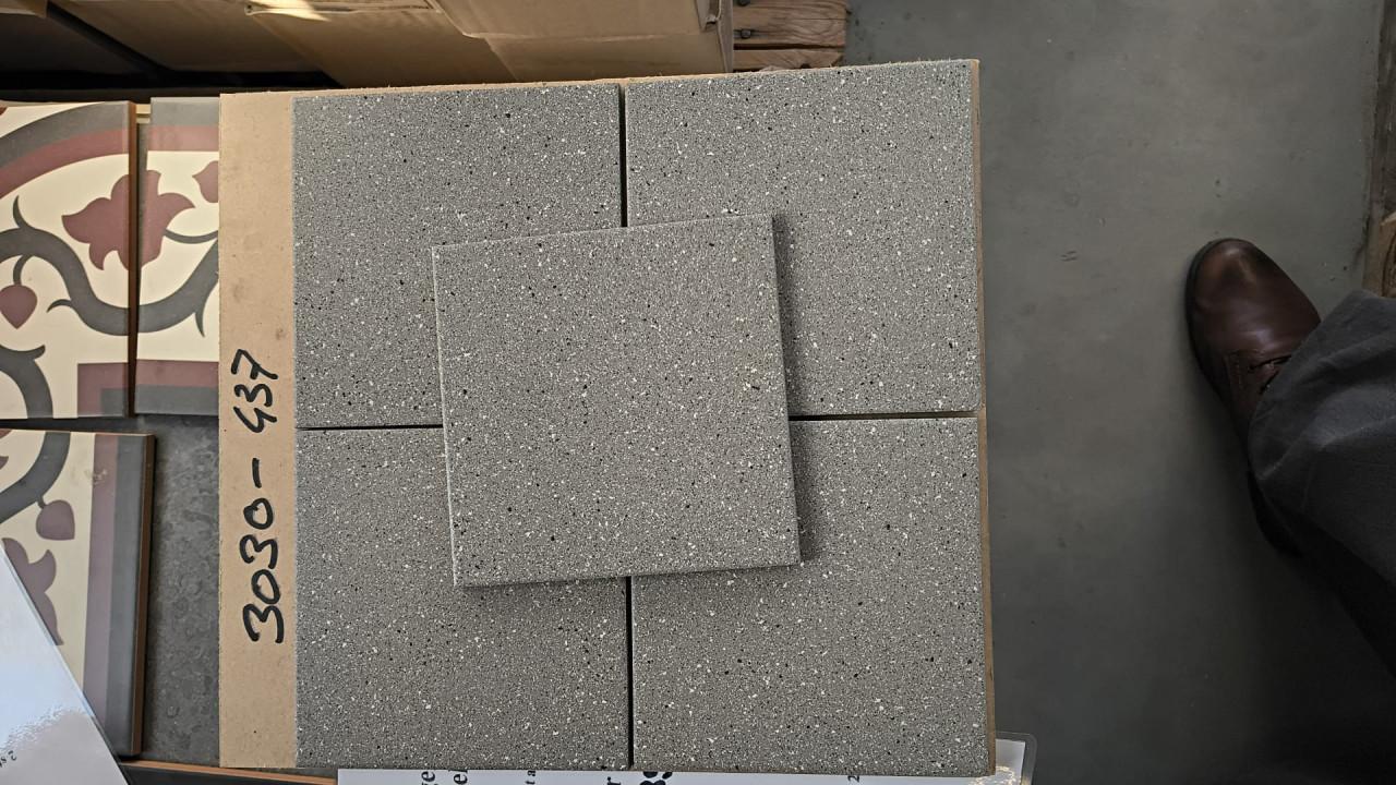 3030-437 Mosa vl tegels, 15x15, agaatgrijs gespikkeld, prijs per m²