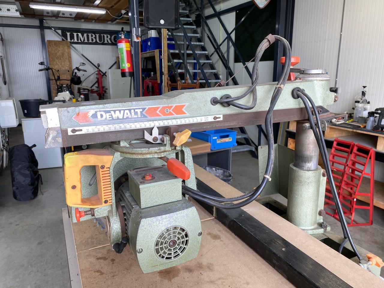 Te koop dewalt radiaalzaag