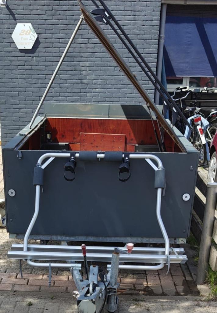 6 persoons familie tent met karretje incl keuken
