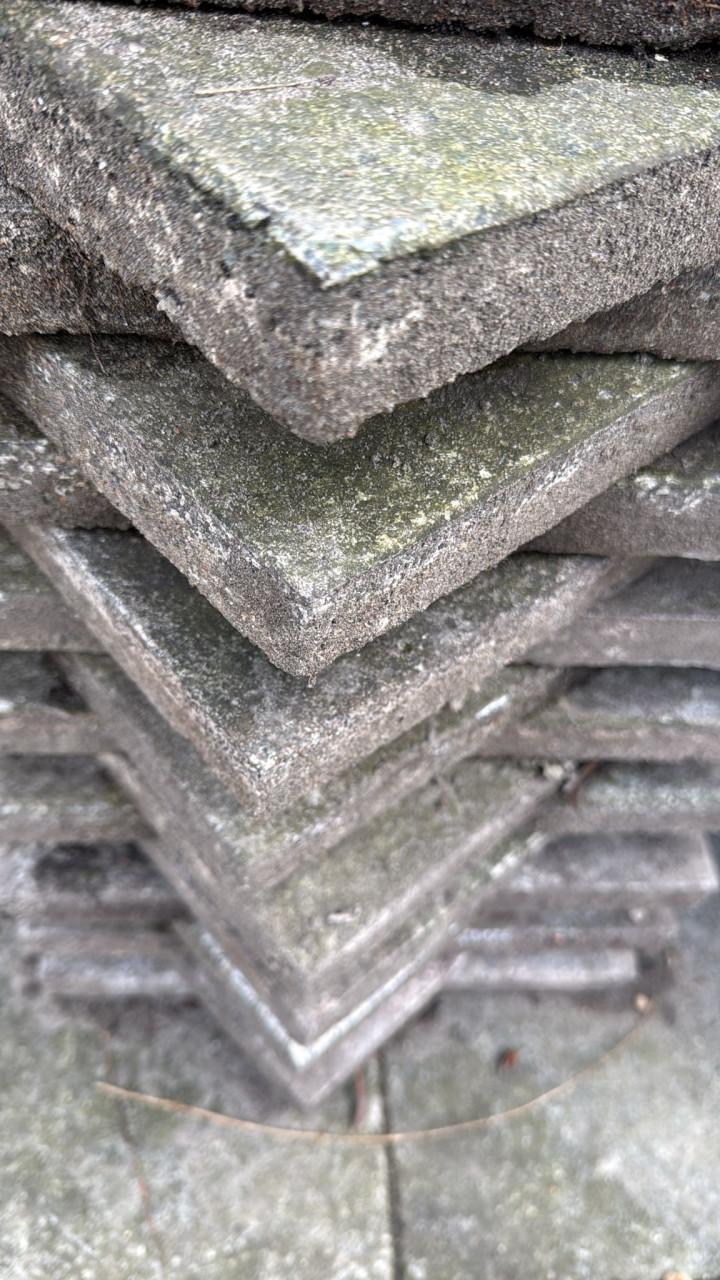 Gratis terras- of oprit tegels